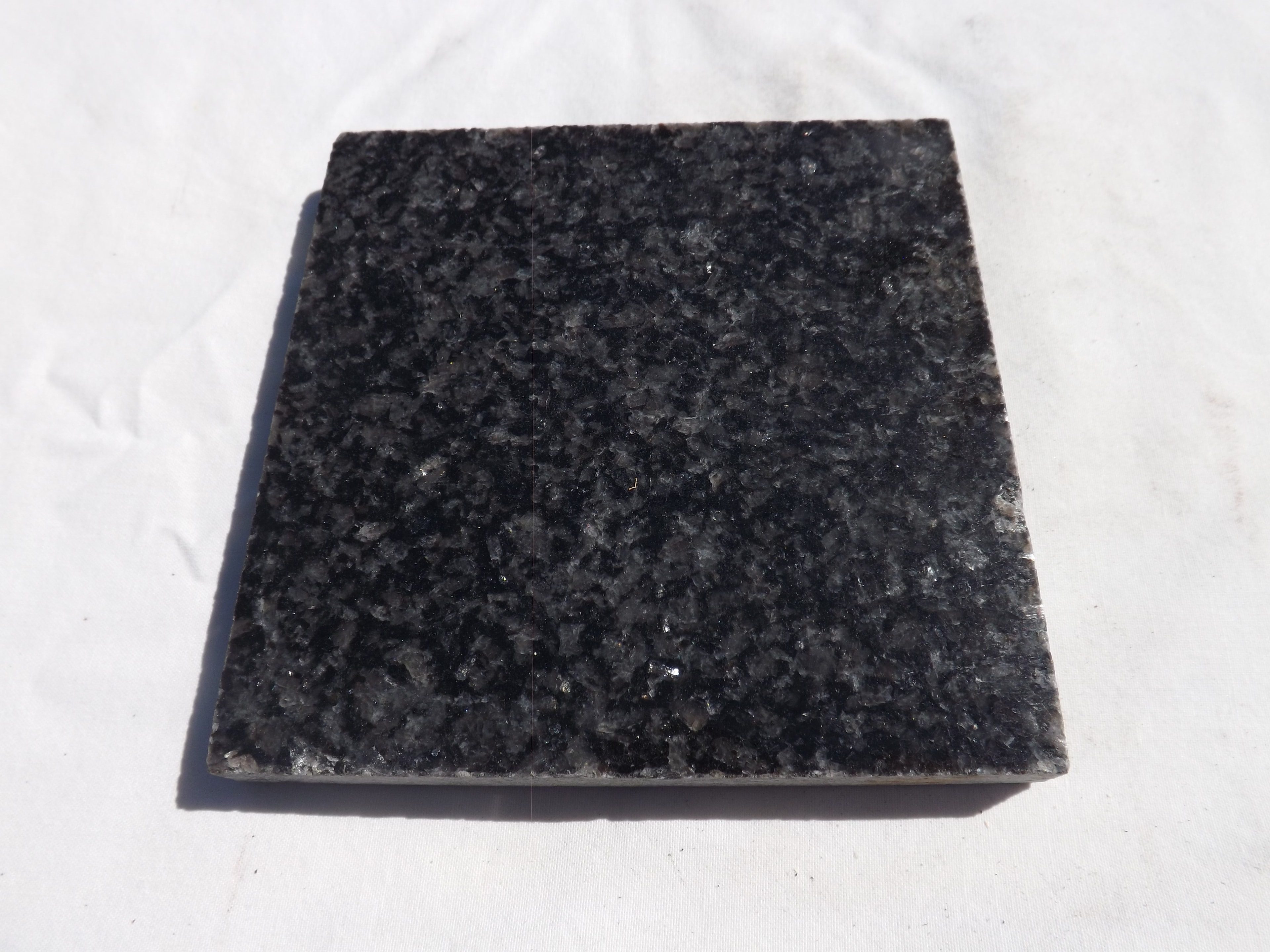 African Black granite sample