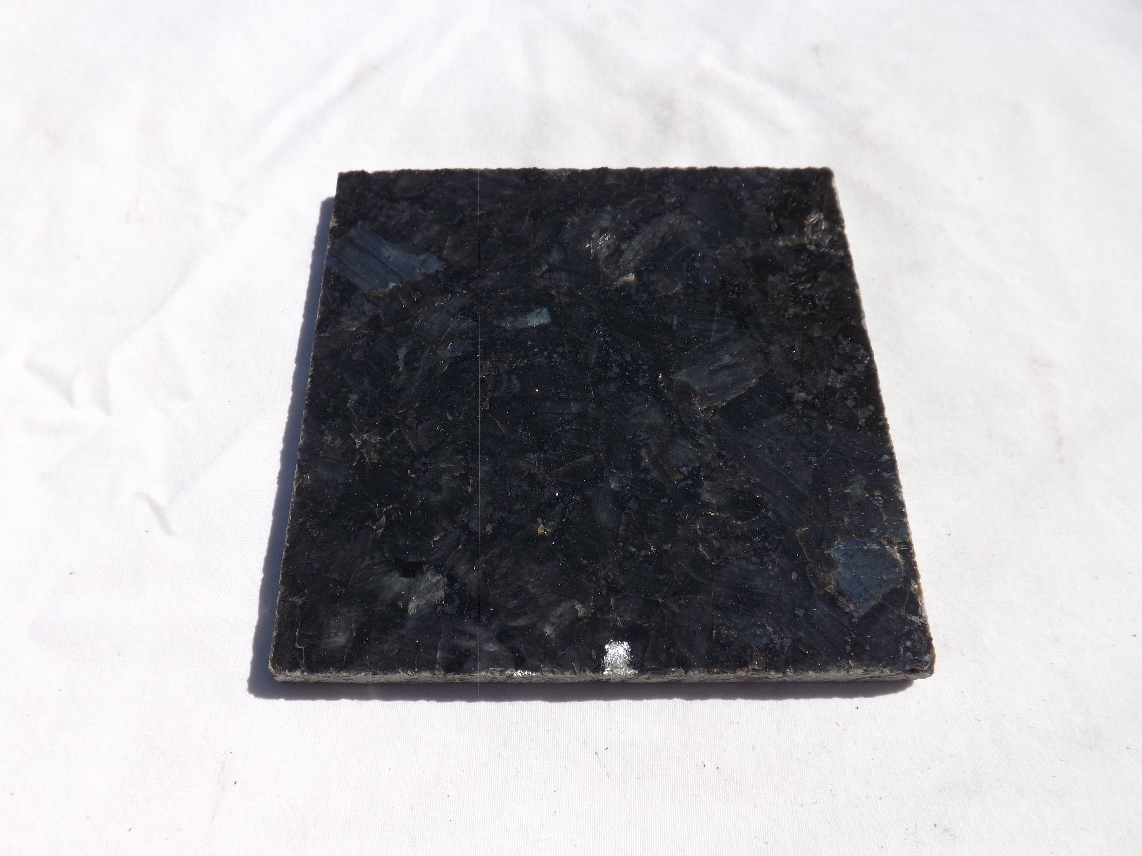 Emerald Pearl granite sample