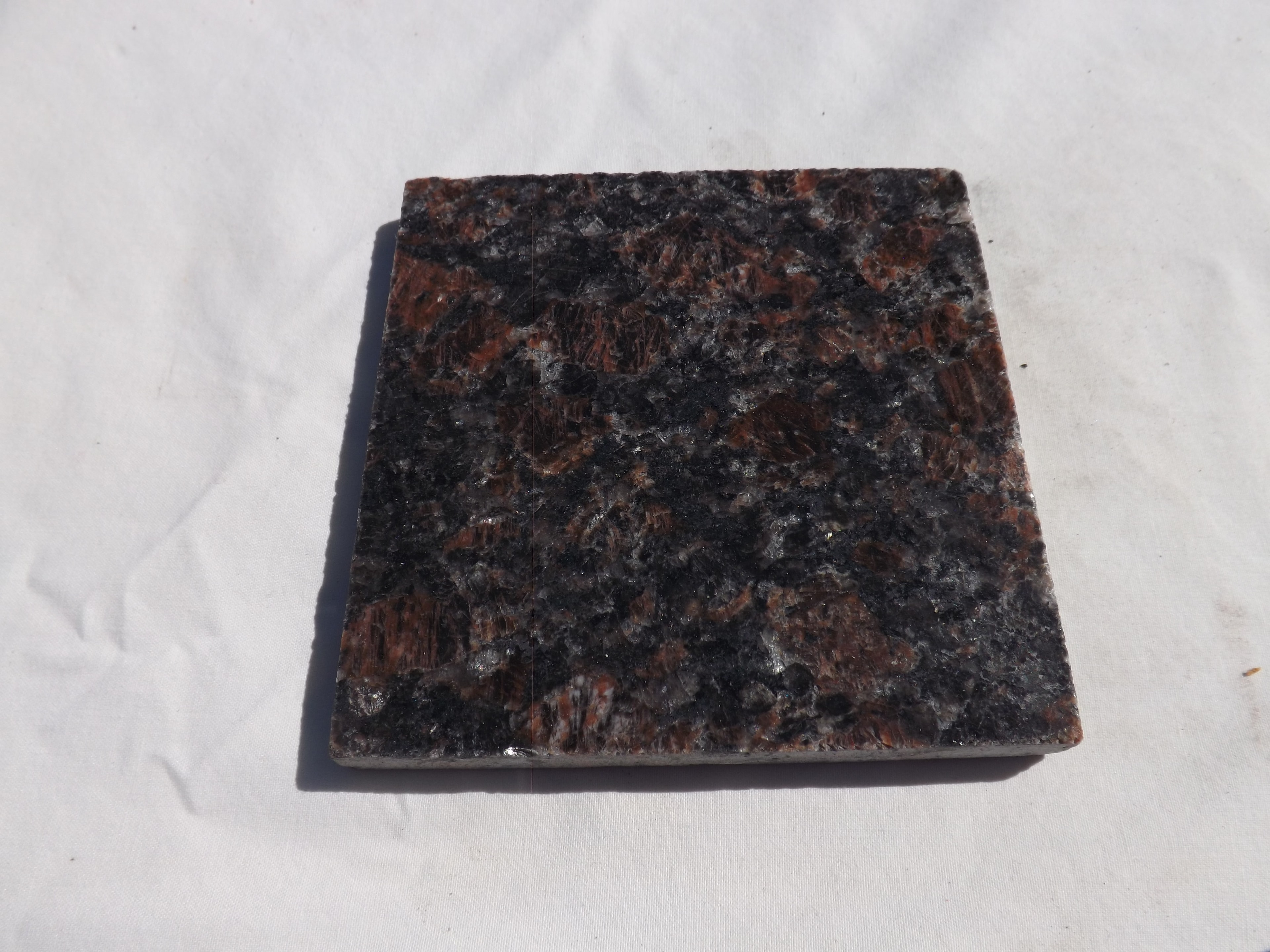 English Brown granite sample