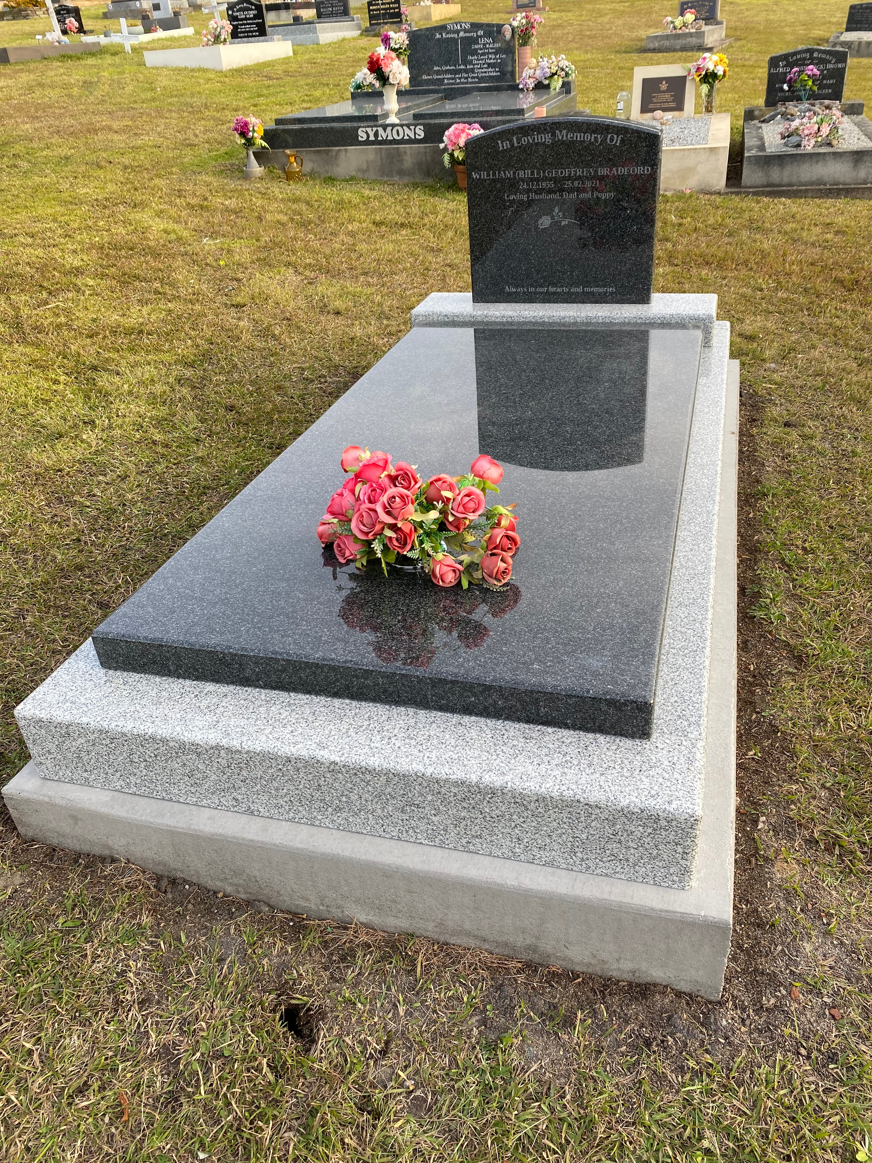 Grave memorial example 42