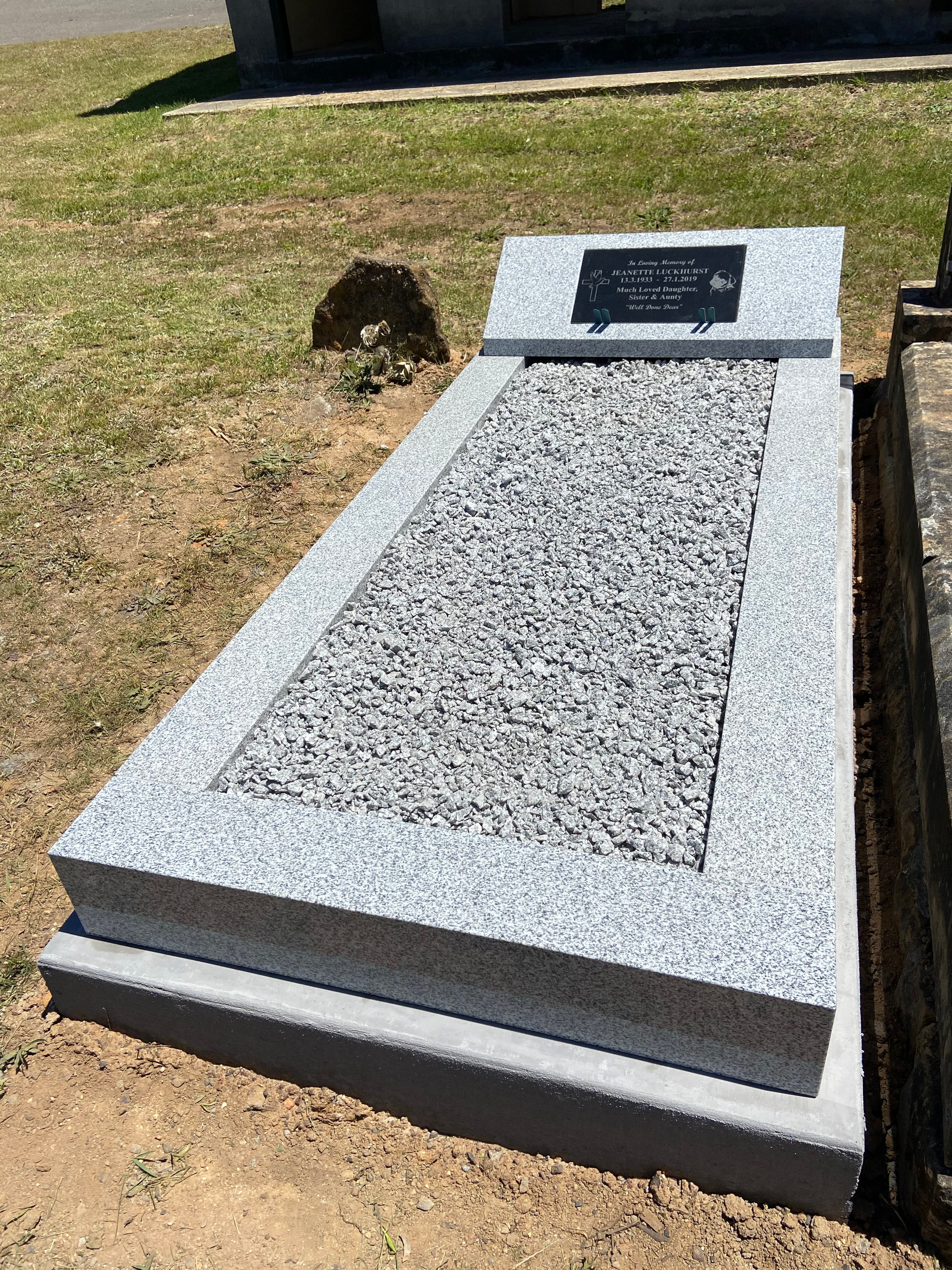 Grave memorial example 50