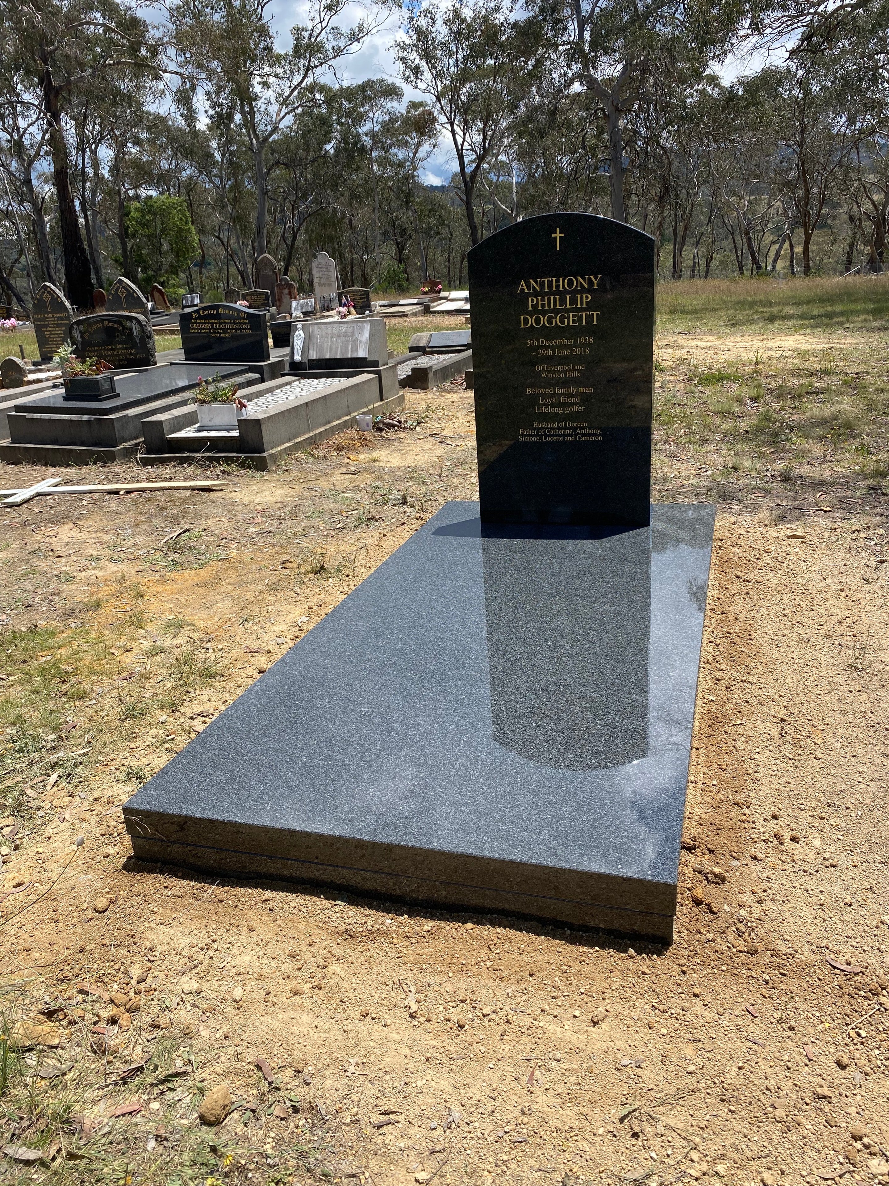 Grave memorial example 66