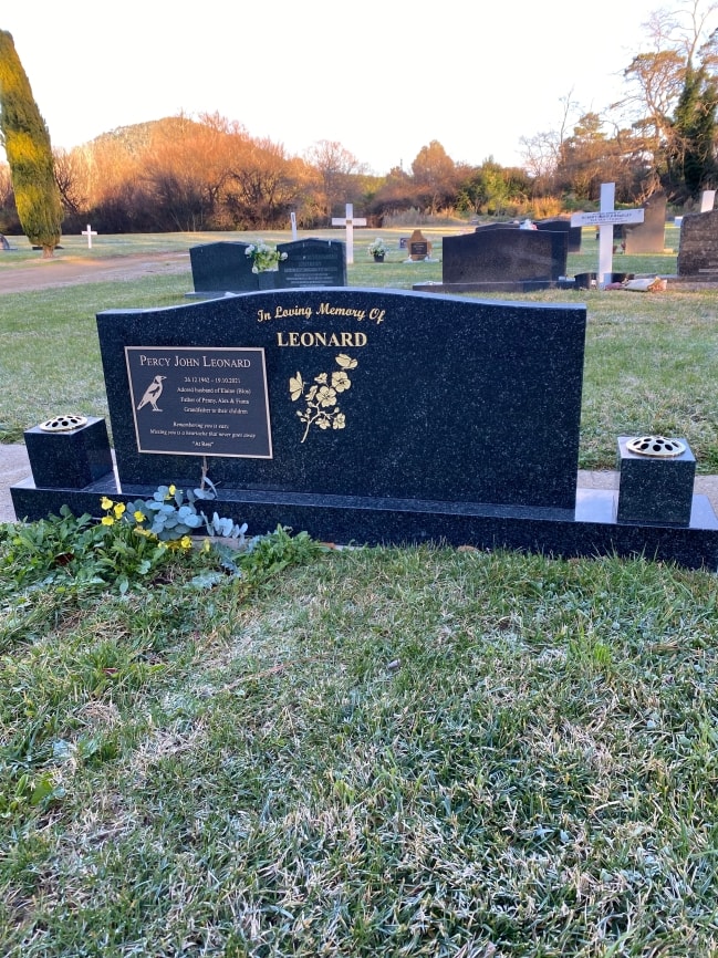 Headstone example 6