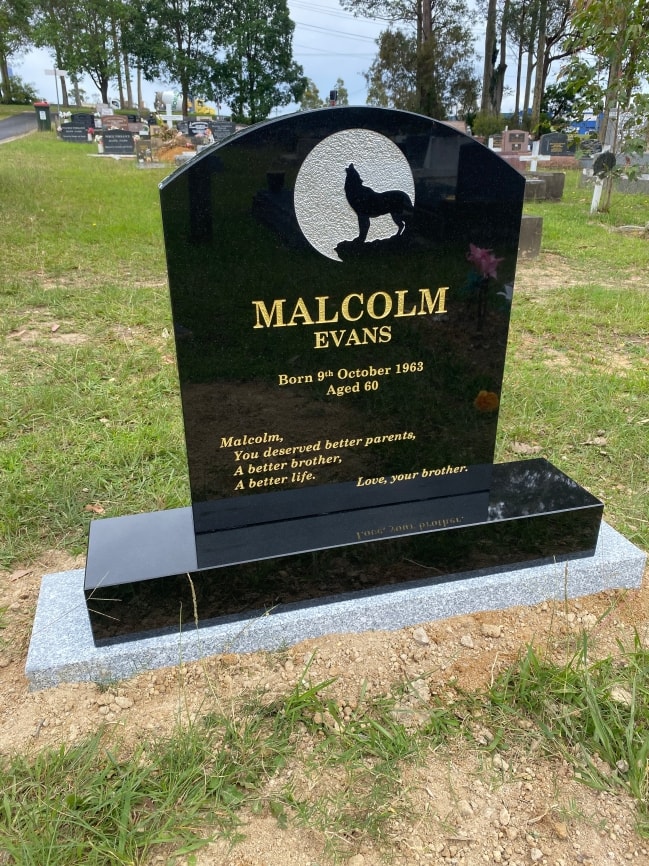 Headstone example 7