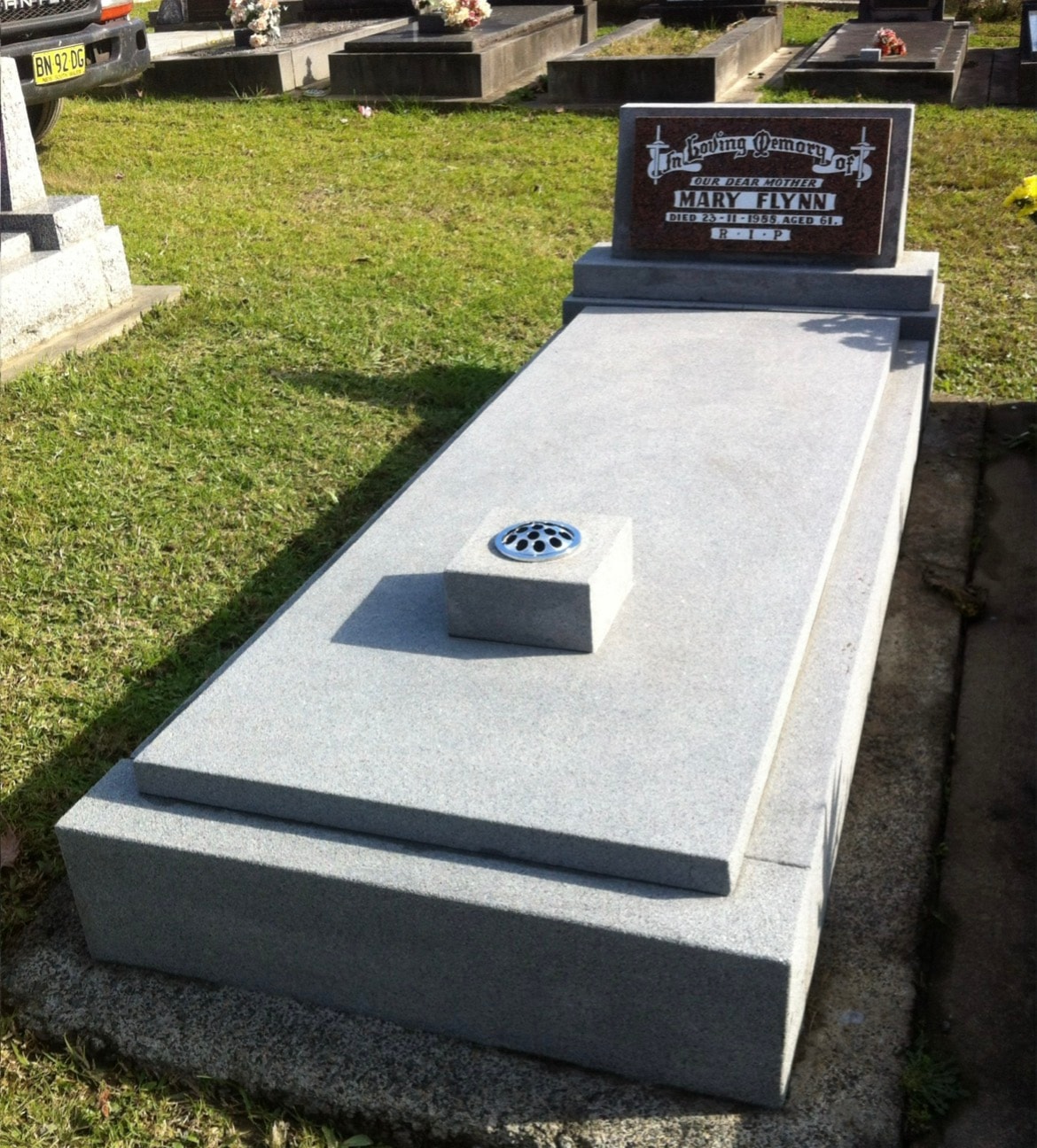 Memorial restoration example 12
