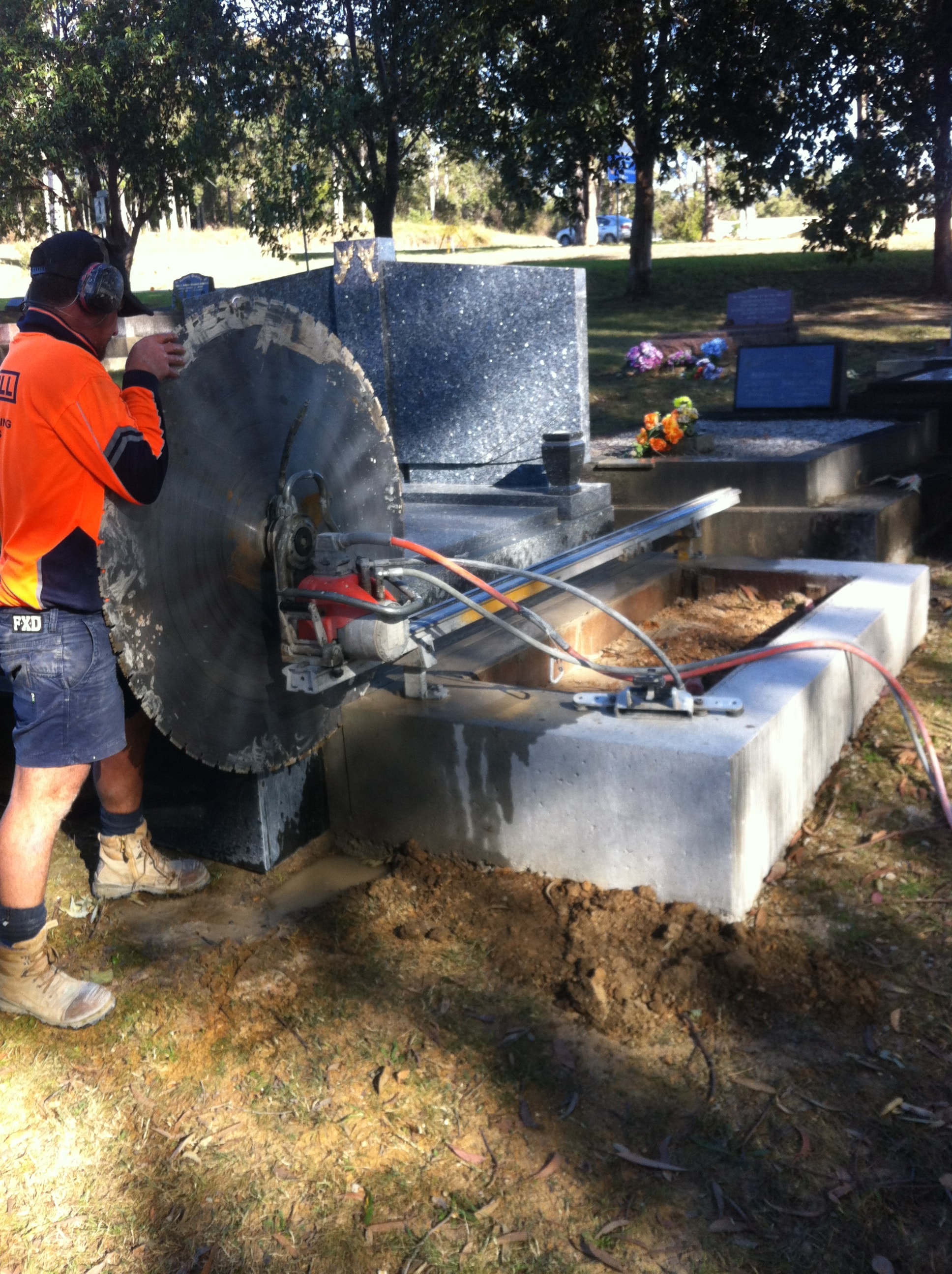 Memorial restoration example 15