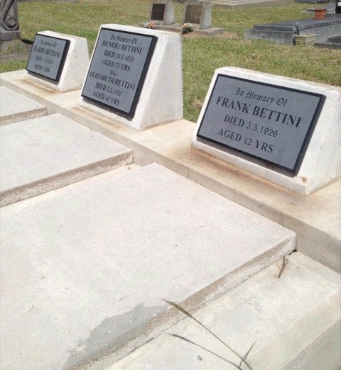 Memorial restoration example 7